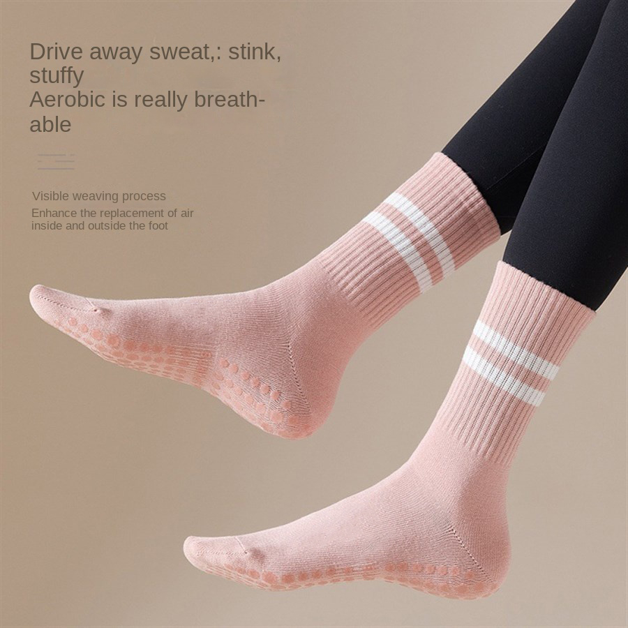 Pilates Yoga Barı - 1 Pasang Kaus Kaki Yoga Wanita,
