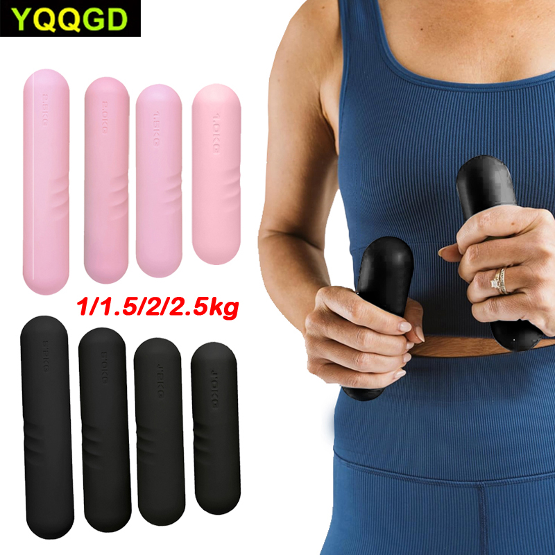 Pilates Yoga Barı - 1 Buah Barbel Berat Tangan, Dumbbell
