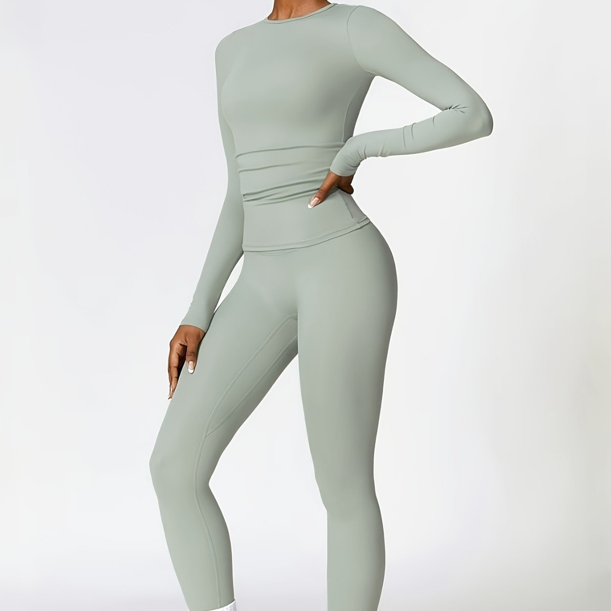 Setelan yoga ketat lengan panj - Pilates & Yoga Wohlfühlen Forchheim ulasan dan harga
