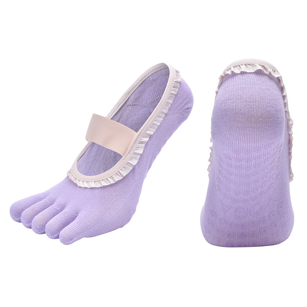 Kaus Kaki Yoga Anti Selip Krea - Pilates Yoga Class ulasan dan harga