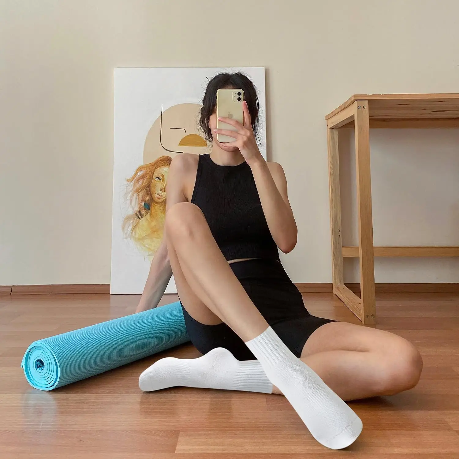4 pasang kaus kaki yoga wanita - Pilates & Yoga Wohlfühlen Forchheim ulasan dan harga