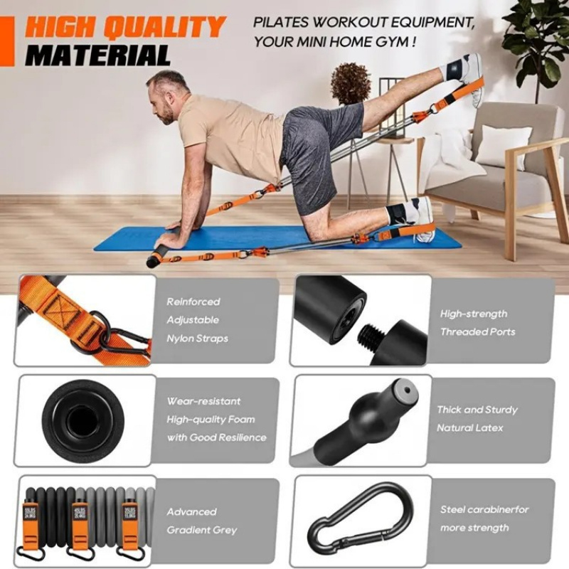 Kit Bar Pilates dengan Tali Re - Pilates Yoga Barı ulasan dan harga